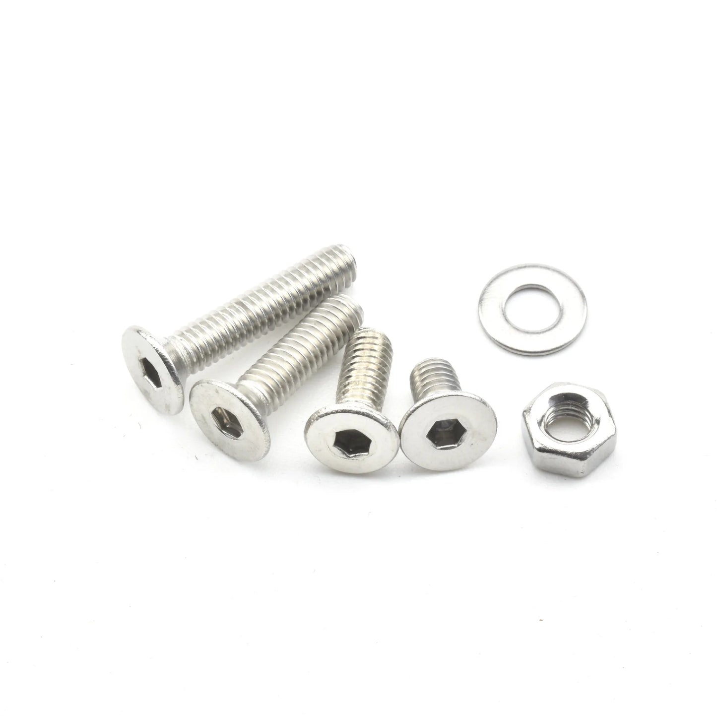 1120pcs304 Stainless Steel Flat Head Hexagon Screw Countersunk Head Hexagon Box Screw Combination Bolt Screw