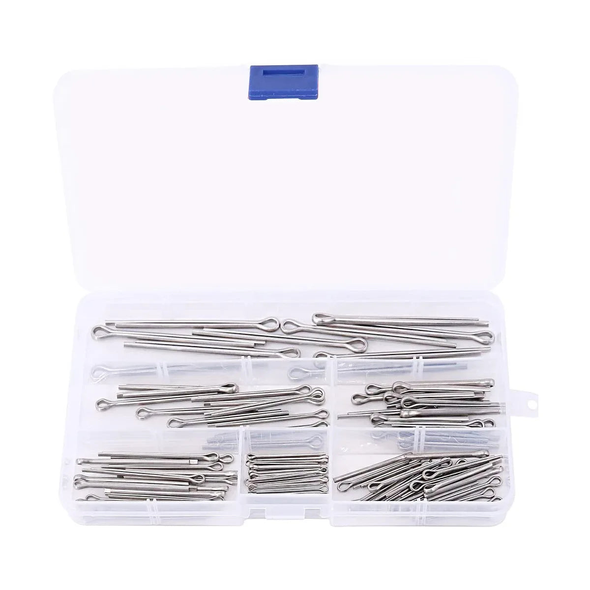 150pcs304 Stainless Steel Gb91 Split Pin M1-M3 Combination Set Box Pin Hairpin