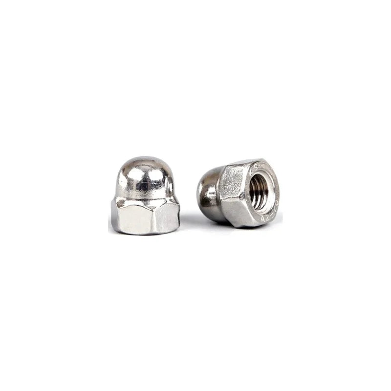 160pcsm3-m12 Box 304 Stainless Steel Ball Head Integrated Cap Din1587 Cap Nut Set