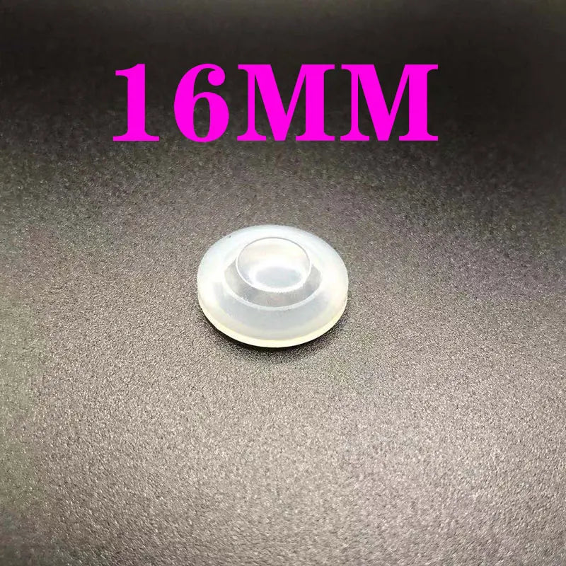 12mm 16mm 19mm 22mm 25mm 30 Metal Button Switch Round Waterproof and Dustproof Leather Waterproof Cap Transparent Silicone Cover