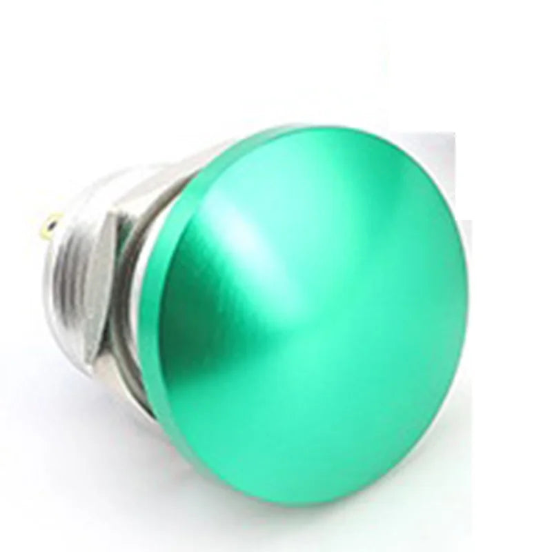 16mm 19mm 22mm Waterproof Ball Head Metal Button Switch Red Green Mushroom Head Self Reset Start Stop