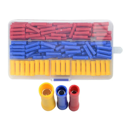 200pcs Intermediate Terminal Set Bv1.25/2/5 Intermediate Fully Insulated Terminal Connector Box-Packed