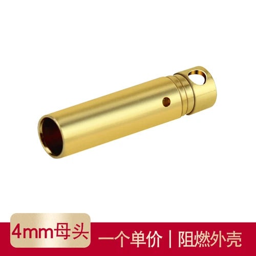 2.0 Mm 4.0 / 6.0 / 8.0 Mm Pure Copper Gold Plated Banana Plug Lantern Head Test Motor Special for Electric Adjustment