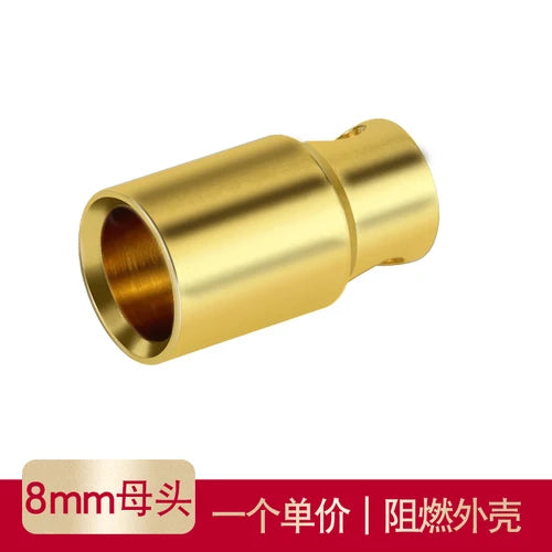 2.0 Mm 4.0 / 6.0 / 8.0 Mm Pure Copper Gold Plated Banana Plug Lantern Head Test Motor Special for Electric Adjustment