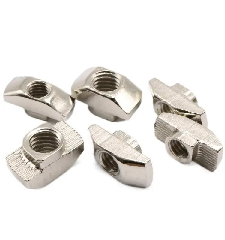 Cross Border Box 160pcs European Standard T-shaped Nut Block Special Nut M3-m4-m5 Combination Set for Aluminum Profile