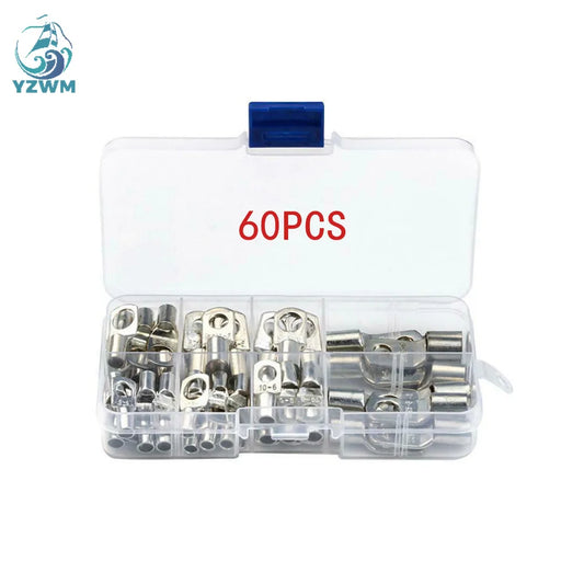 Cross border special for 60pcs SC peep copper terminal sc6-25 copper nose box