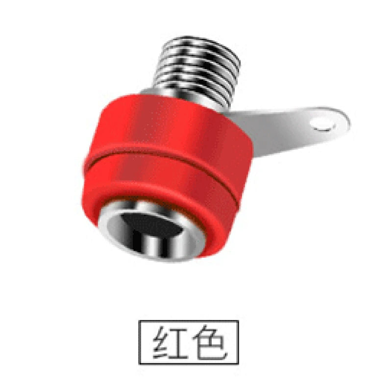 Banana Socket 4mm Copper  4 Banana Panel Socket Terminal, Audio Accessories Connector Welding