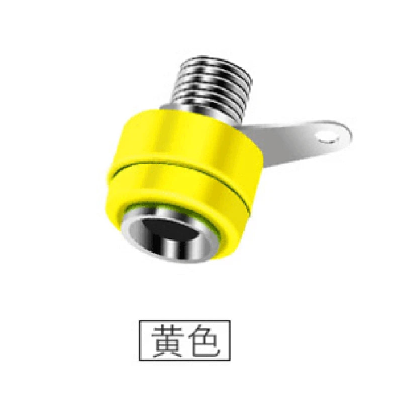 Banana Socket 4mm Copper  4 Banana Panel Socket Terminal, Audio Accessories Connector Welding