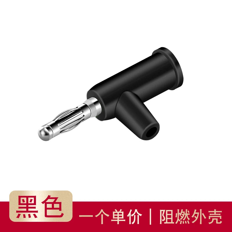 4mm Banana Plug Gun Type Continuous Plug / Screw Welding Free Banana Plug Banana Socket Probe Plug