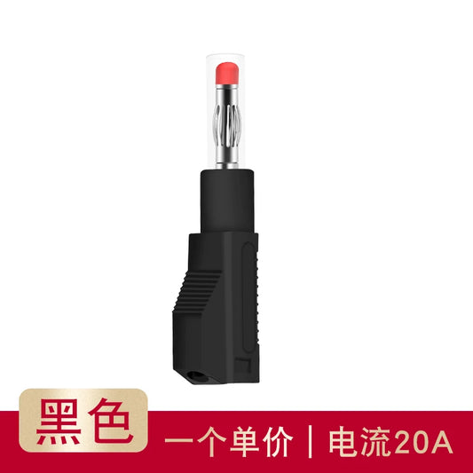 4mm Banana Plug Wire with Sheath Test Wire Gun Type Safety Sheath Type Silicone Wire Can Be Inserted and Retracted Continuously