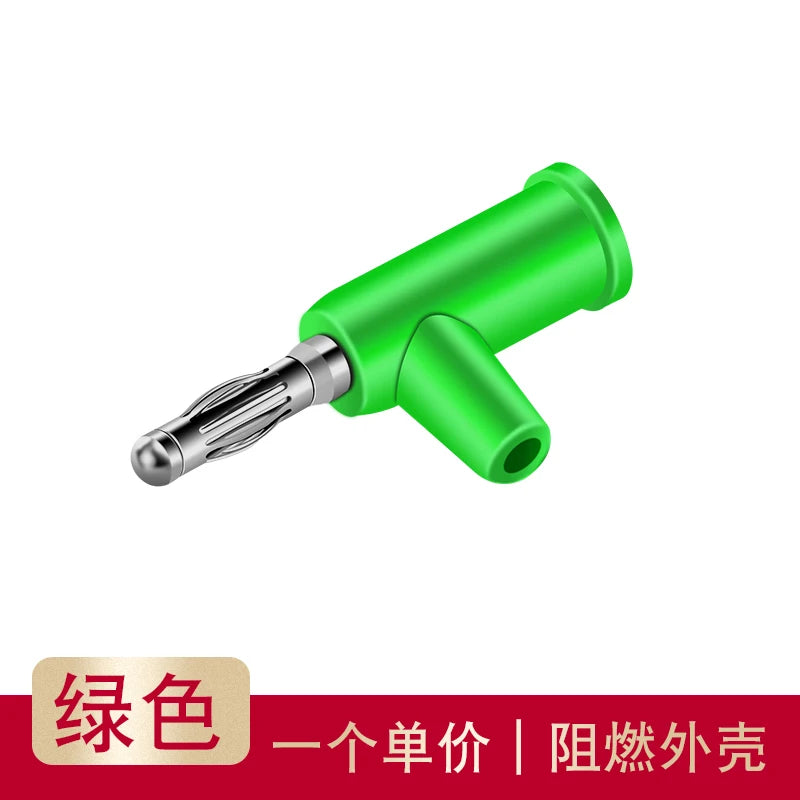 4mm Banana Plug Gun Type Continuous Plug / Screw Welding Free Banana Plug Banana Socket Probe Plug