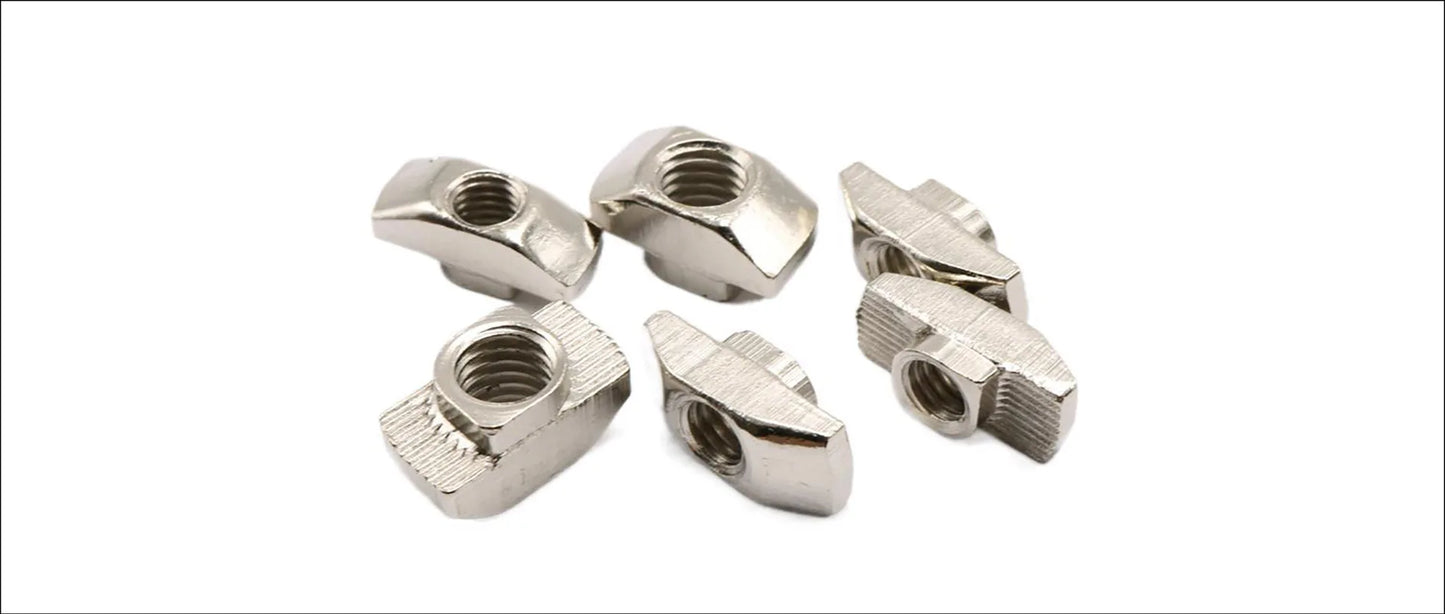 Cross Border Box 160pcs European Standard T-shaped Nut Block Special Nut M3-m4-m5 Combination Set for Aluminum Profile