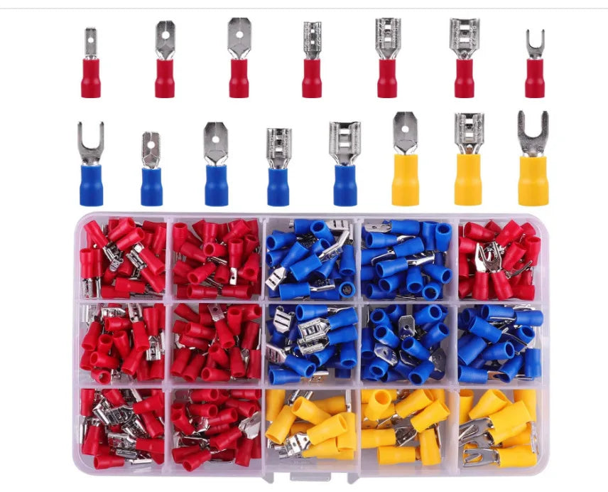 Supply 270pcs Cold Compression Wiring Terminal Boxed Combination Set Connector