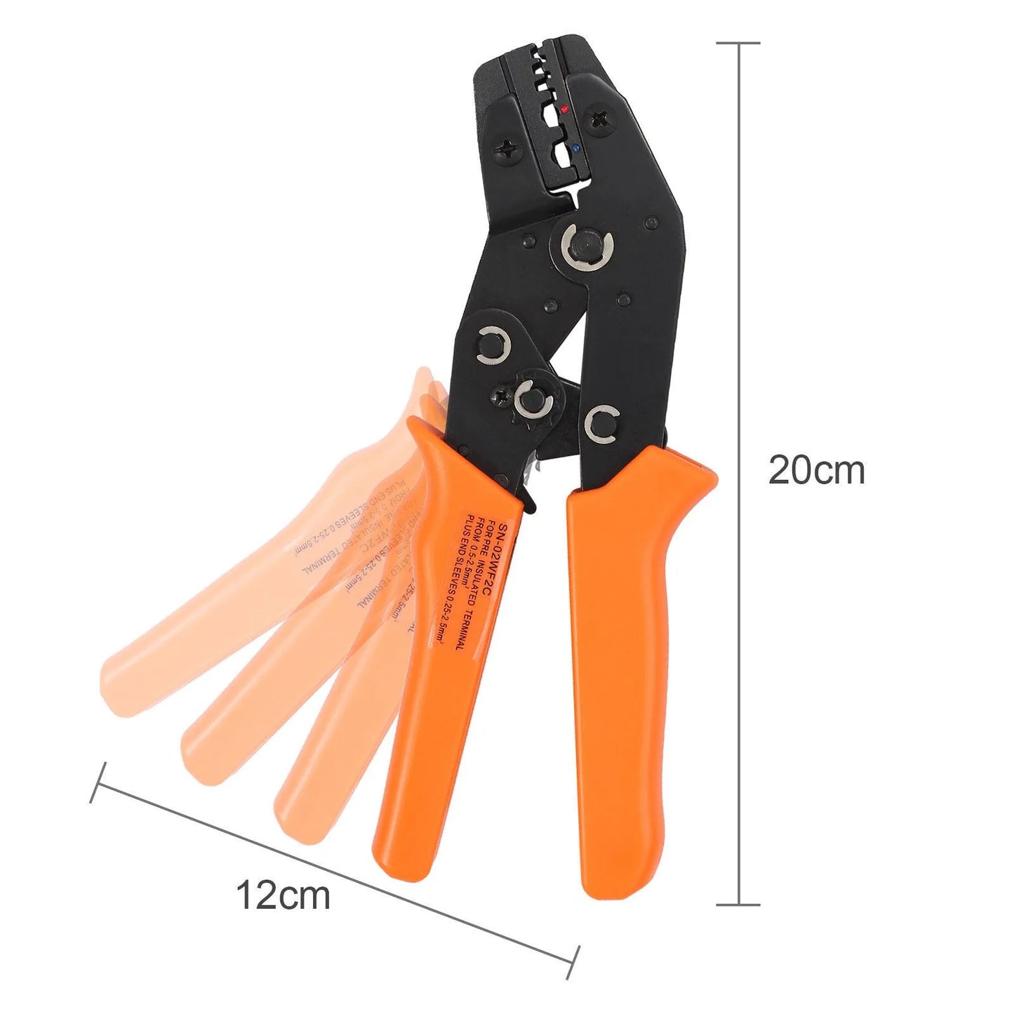 Cold Compression Terminal Combination 650 Ratchet Terminal Tube Terminal Crimping Pliers