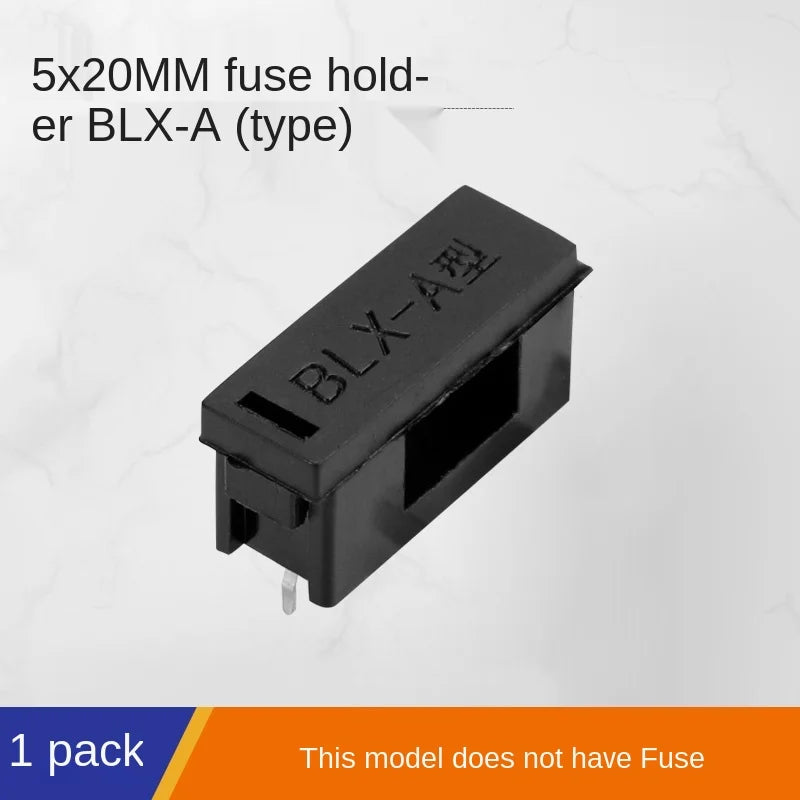 Specification size 5x20mm 6x30mmglass tube fuse holder fuse hole 12mm 15a10a250v