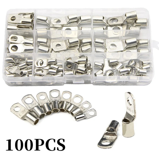 Supply SC Series Peephole Copper Terminal Terminal Terminal Connector Set 100pcs